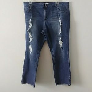 Plus size jeans